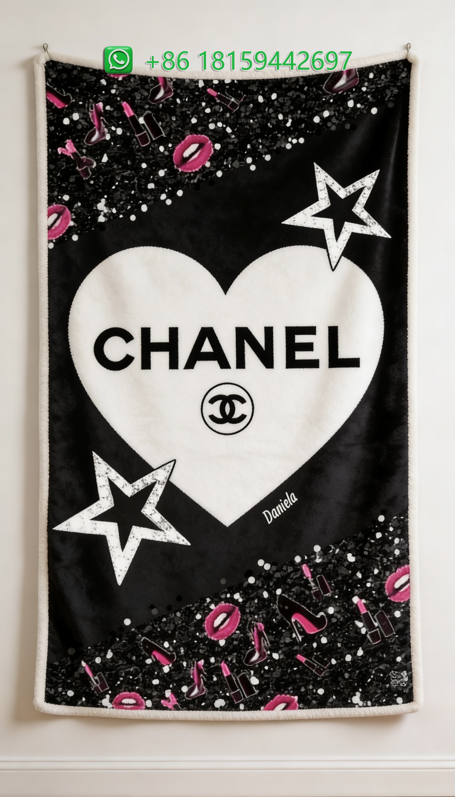 Chanel Throw Blankets